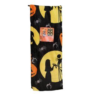 Disney The Nightmare Before Christmas Jack Sally Moonlight Plush Throw
